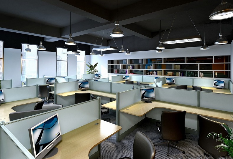 面积小的办公室装修设计时怎样合理利用空间?