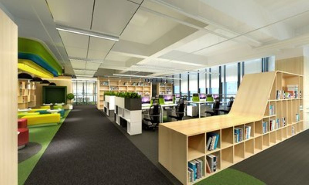 开放式办公室装修设计隔音问题